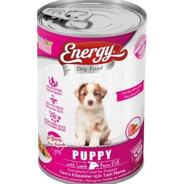 ENERGY KUZU ETLİ YAVRU KÖPEK MAMASI 415 GR