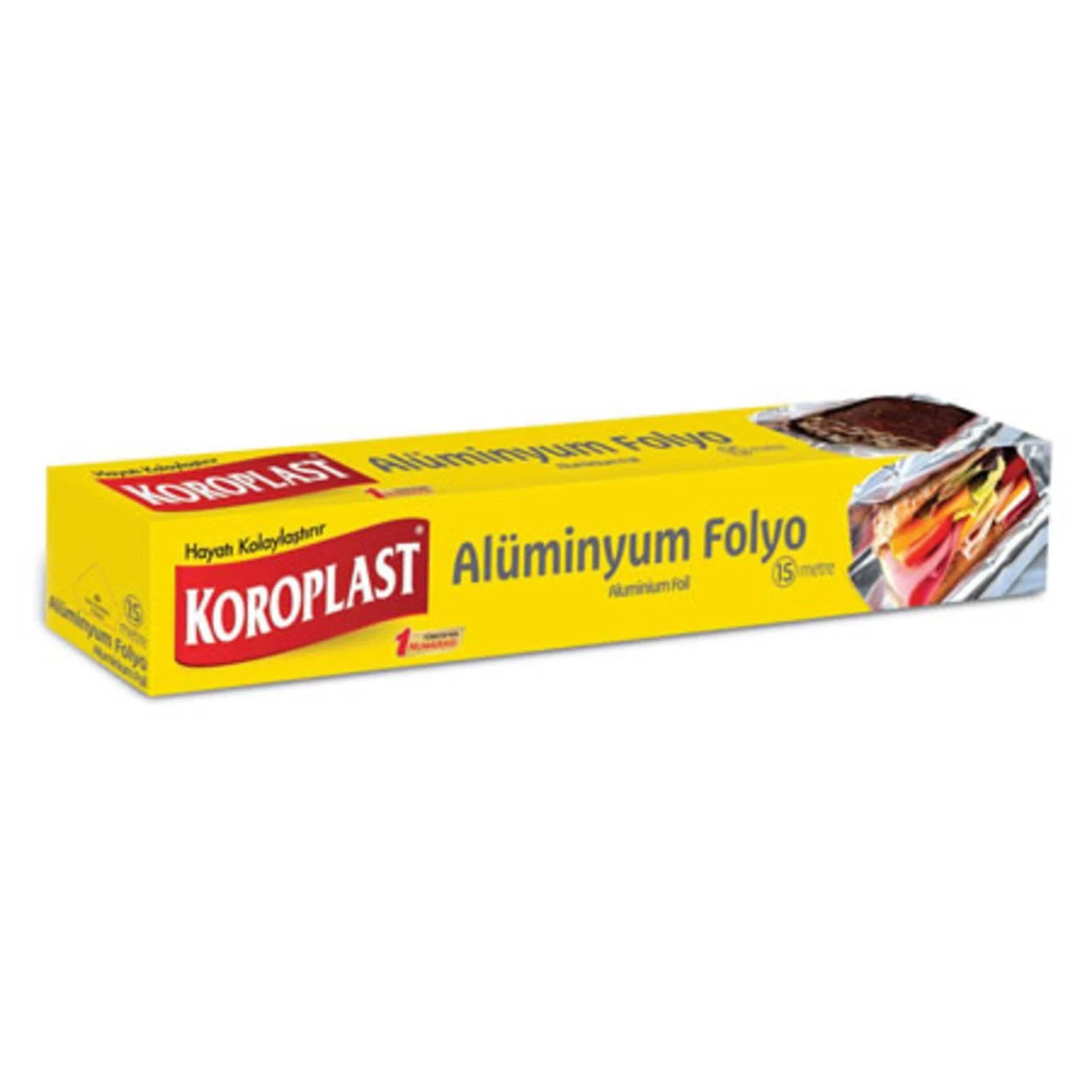 KOROPLAST ALÜMİNYUM FOLYO 15MT