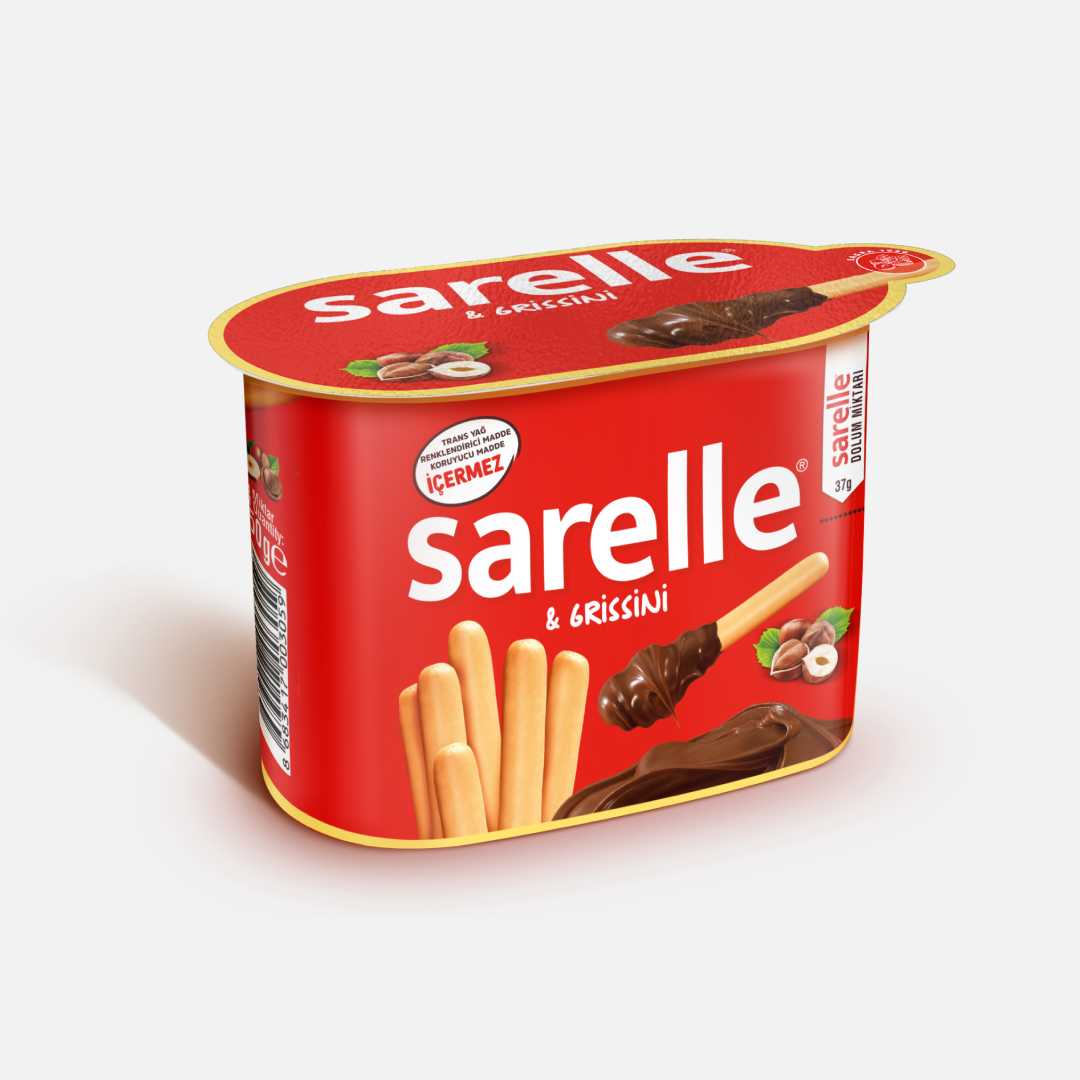 SARELLE KAKOLU FINDIK EZMELİ VE GRISSINI 50 GR