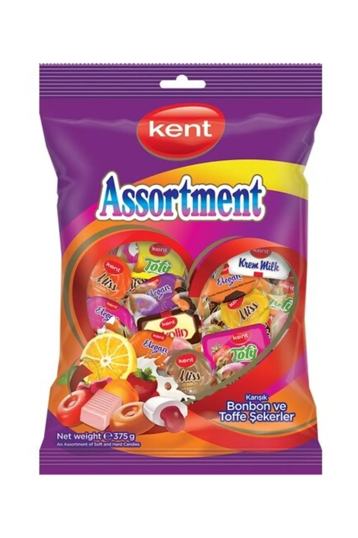 KENT ASSORTMENT ŞEKER 375 GR