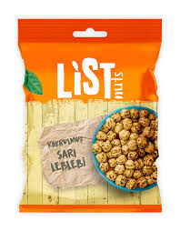 LIST NUTS KAVRULMUŞ LEBLEBİ 75 GR