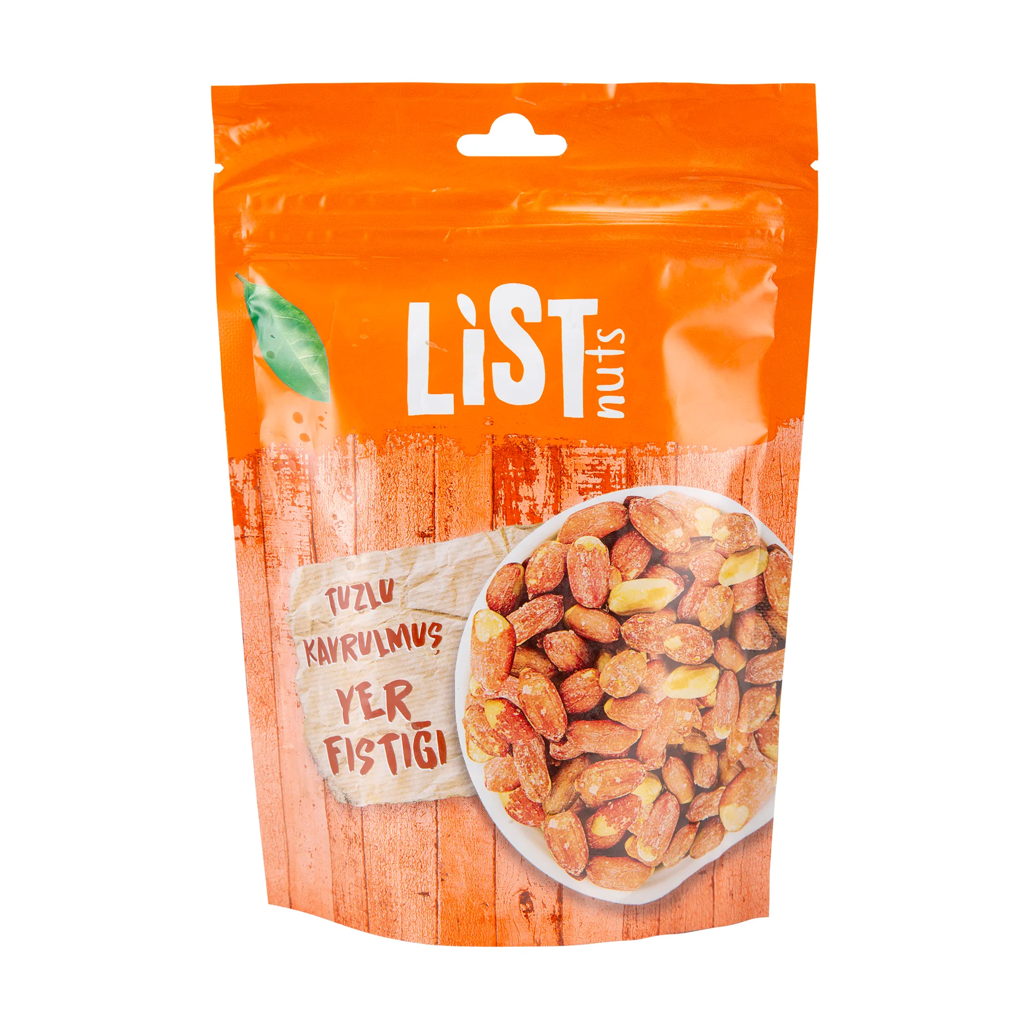 LIST NUTS TUZLU KAVRULMUŞ YER FISTIĞI 150 GR