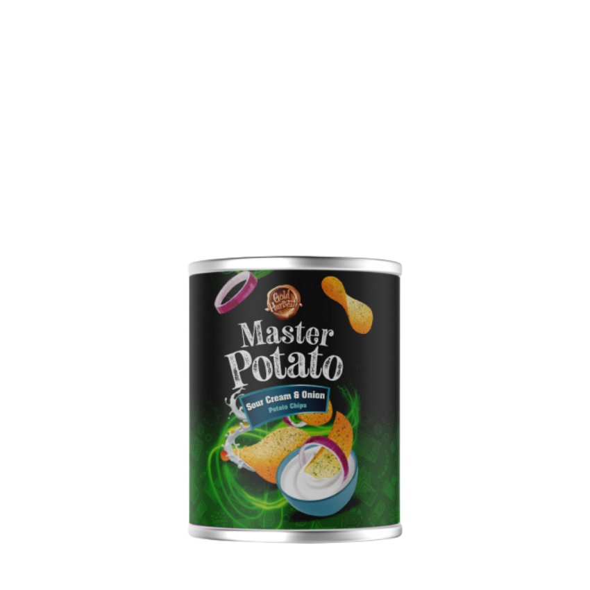 MASTER PATATO SOĞANLI & EKŞİ KREMALI CİPS 60 GR