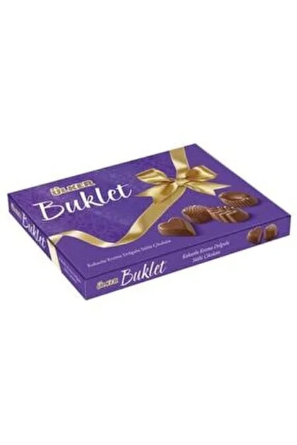 ÜLKER BUKLET ÇİKOLATA 200 GR (KUTU)