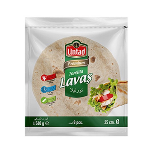 UNTAD PREMIUM TORTILLA LAVAŞ 560GR