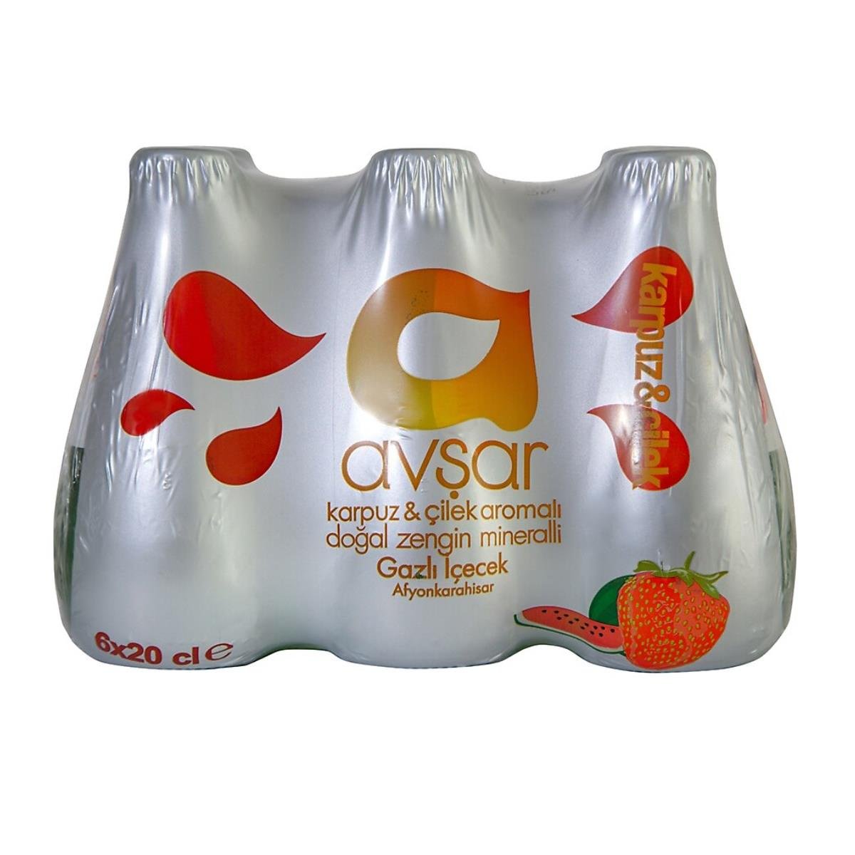 AVŞAR KARPUZ& ÇİLEK AROMALI 200*6 ML