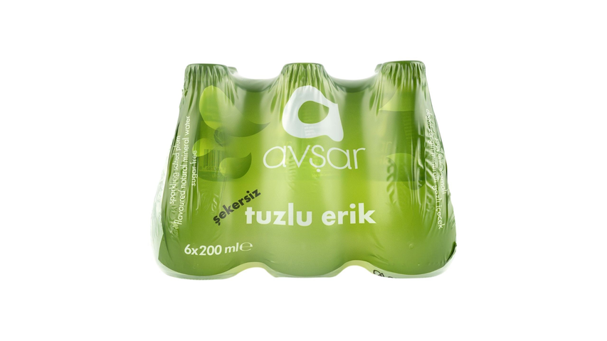 AVŞAR TUZLU ERİK AROMALI  6*200 ML