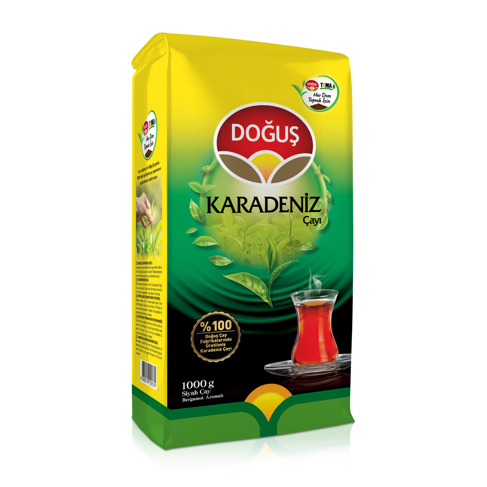 DOĞUŞ SİYAH ÇAY KARADENİZ 1000GR
