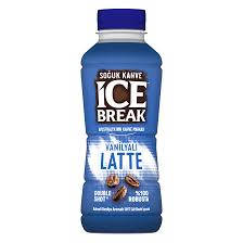 ICE BREAK VANİLYALI LATTE  SOĞUK KAHVE 375 ML
