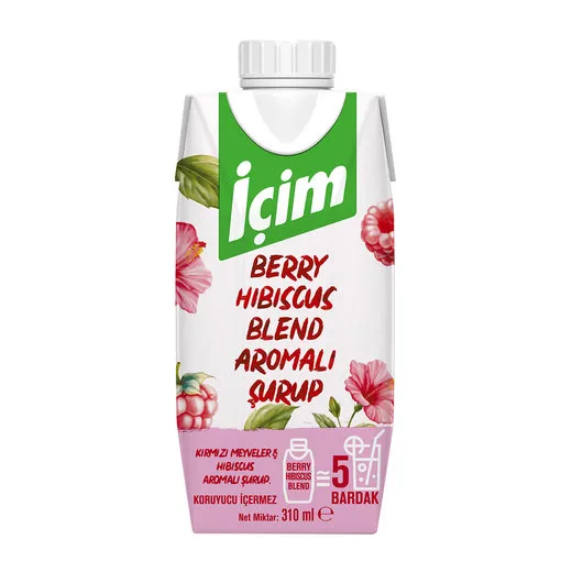 İÇİM BERRY HIBISCUS BLEND AROMALI ŞURUP 310 ML