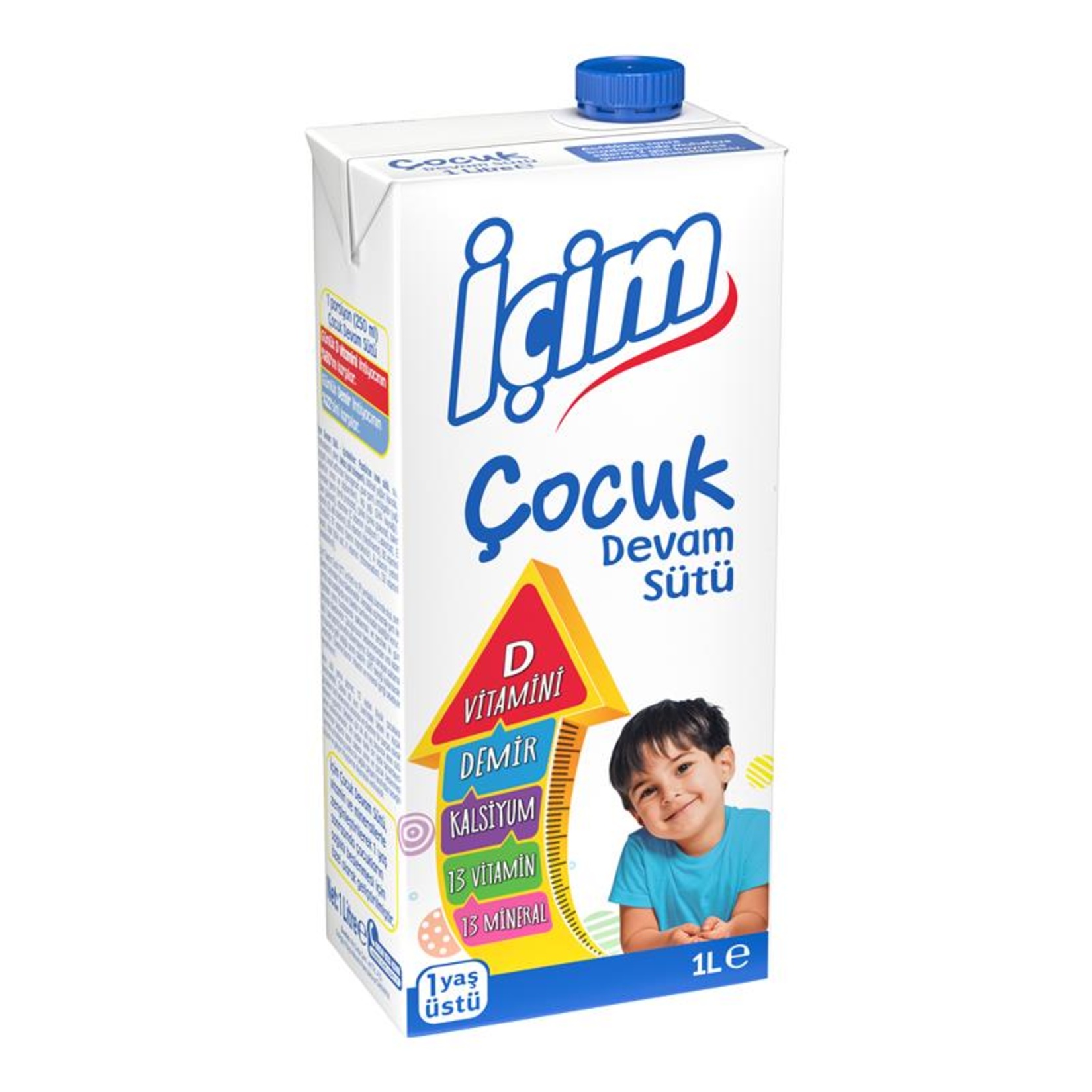 İÇİM ÇOCUK DEVAM SÜTÜ 1 LT