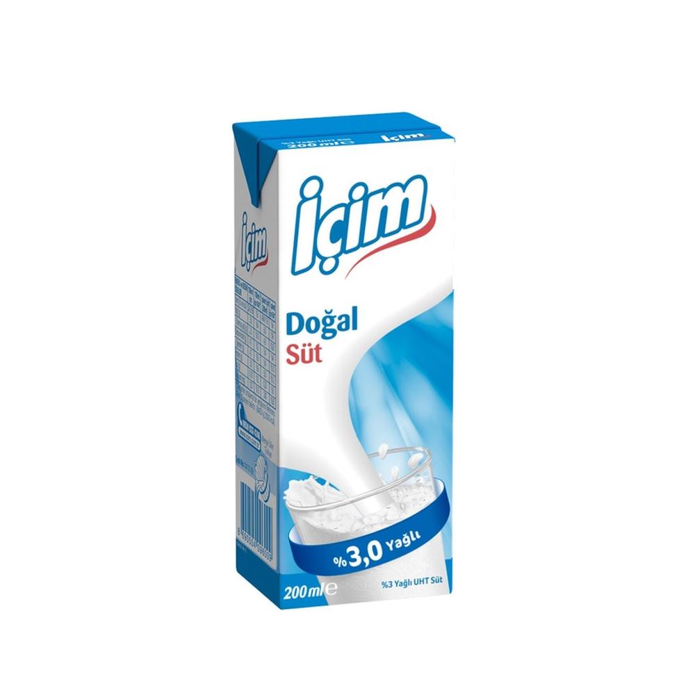 İÇİM YARIM YAĞLI SÜT 200 ML