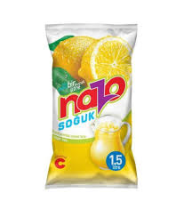 NAZO LİMON AROMALI TOZ  İÇECEK 9 GR