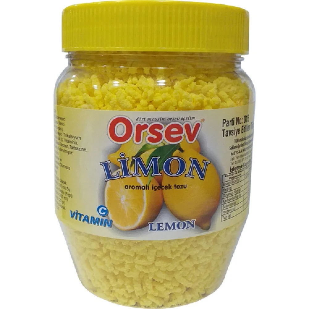 ORSEV TOZ LİMON 250 GR