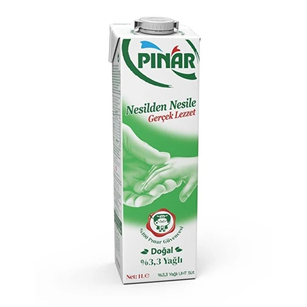 PINAR TAM YAĞLI %3,3  SÜT 1 LT