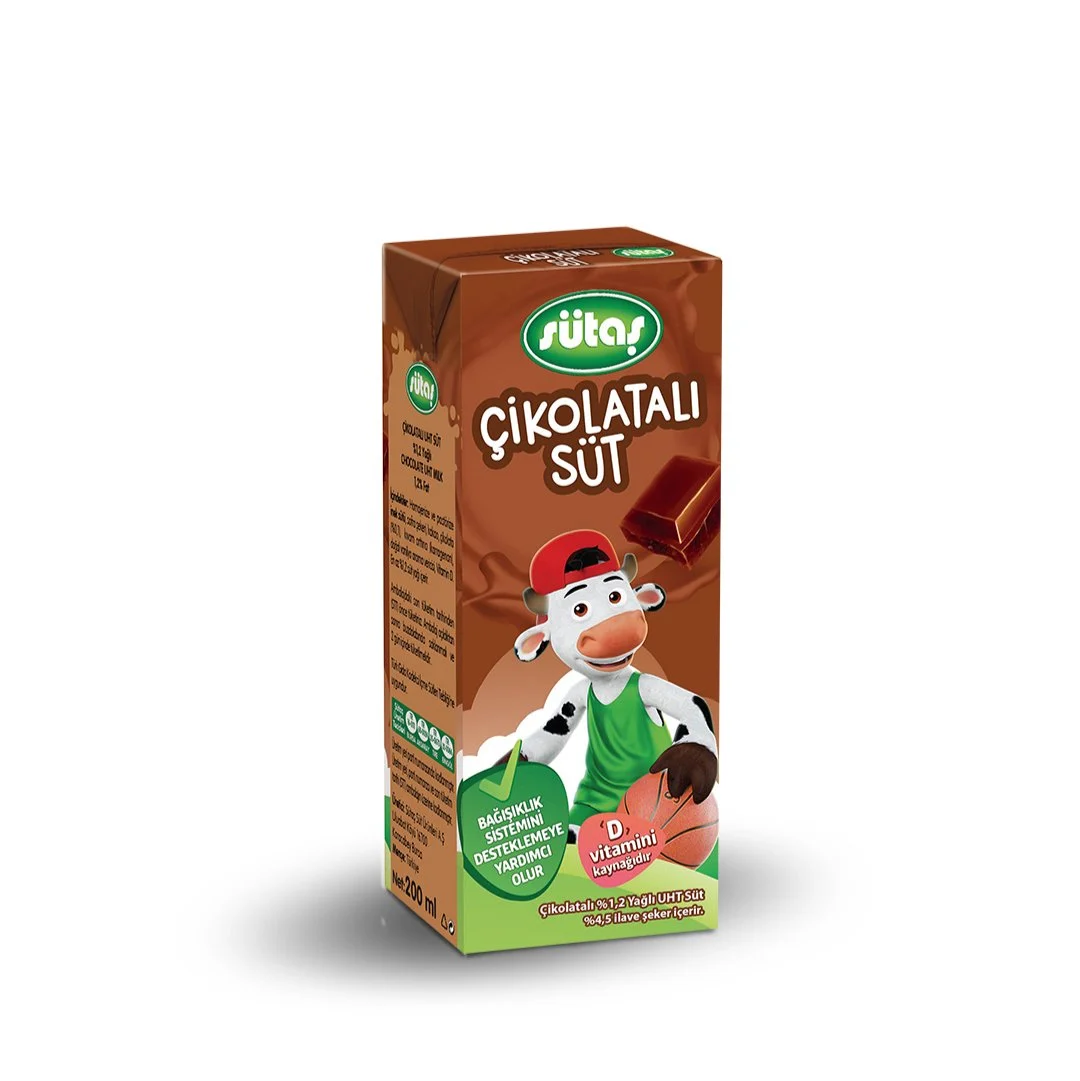 SÜTAŞ ÇİKOLATALI SÜT 200 ML