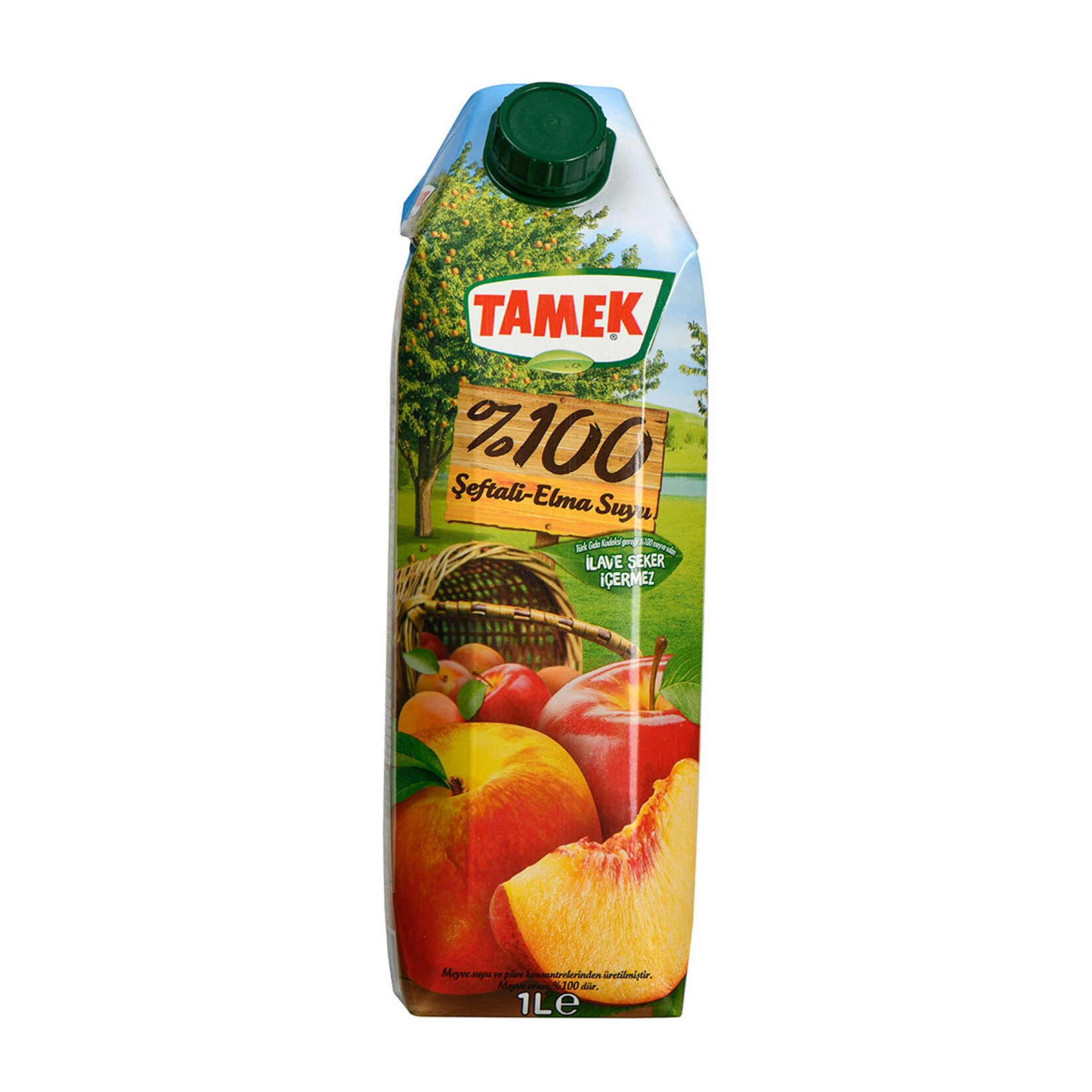 TAMEK %100 ELMA SUYU 1 LT