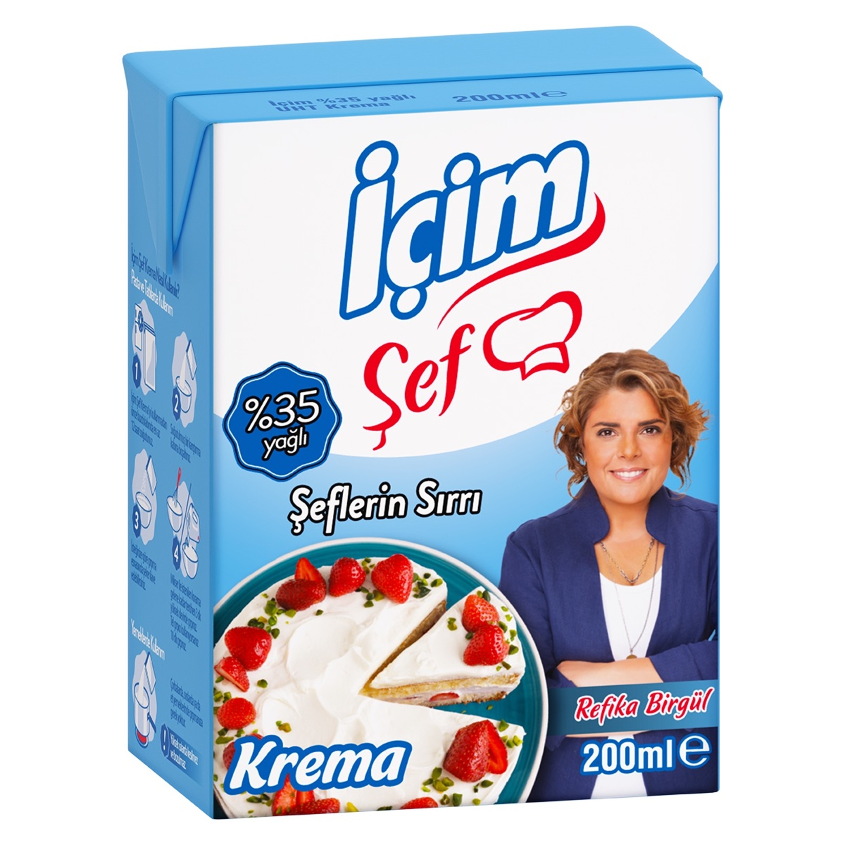 İÇİM ŞEF KREMA PASTA 200 ML