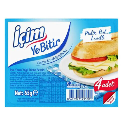 İÇİM YE BİTİR KAŞAR 65 GR