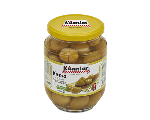 KAANLAR SALAMURA KIRMA YEŞİL ZEYTİN 400 GR
