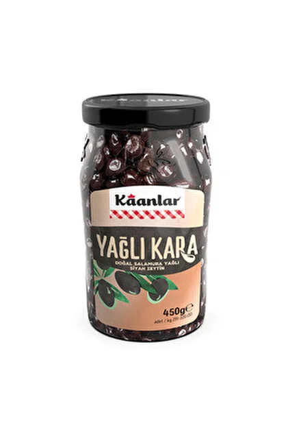 KAANLAR YAĞLI SİYAH ZEYTİN 291-320 S 1 KG
