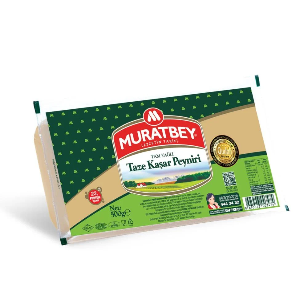 MURATBEY TAZE KAŞAR PEYNİR 500GR