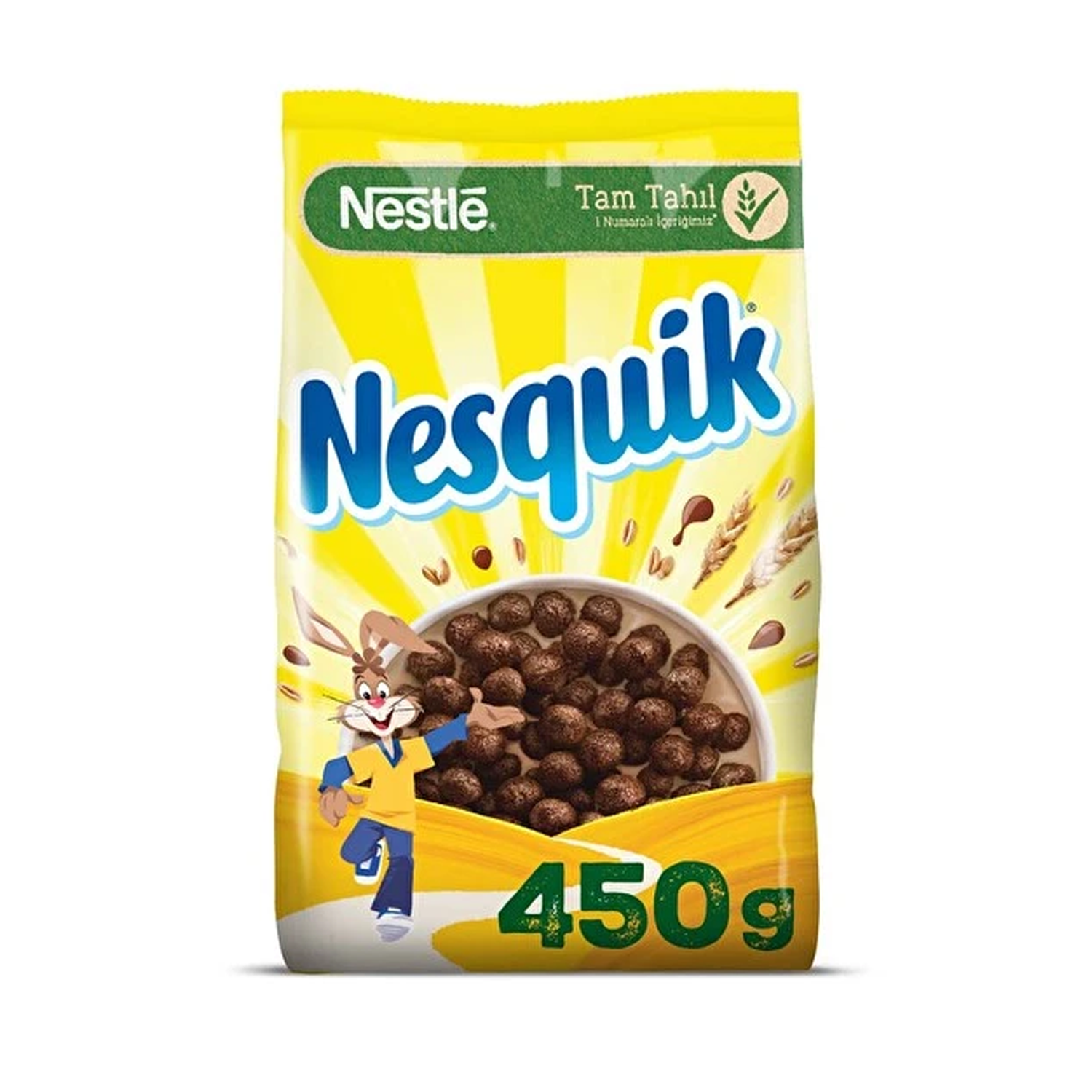 NESTLE NESQUIK ÇİKOLATALI TAHIL GEVREK 450 GR
