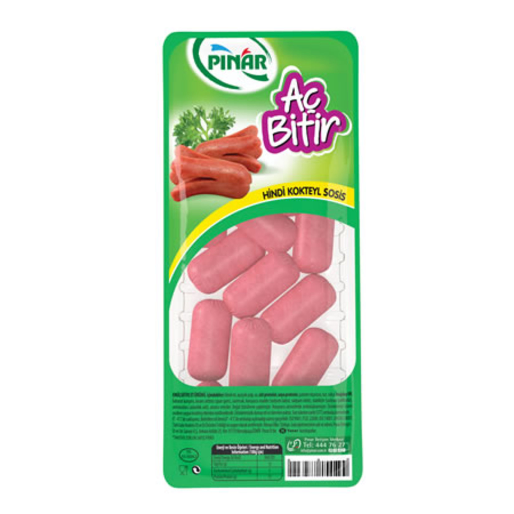 PINAR SOSİS AÇ BİTİR HİNDİ KOKTEYL 180 GR