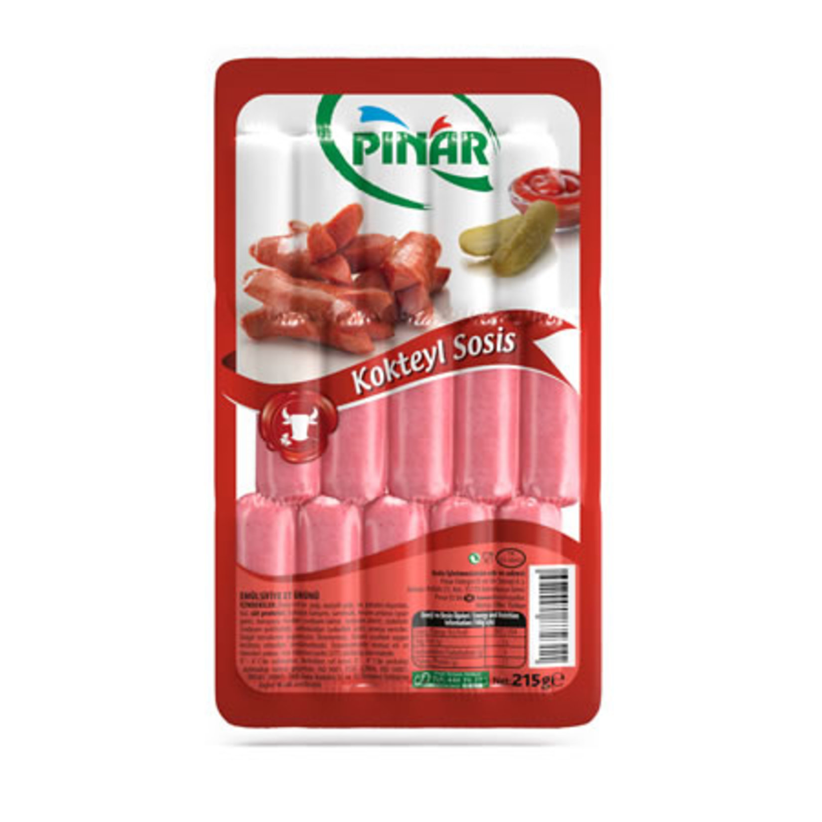 PINAR SOSİS HİNDİ  KOKYTEYL 215 GR
