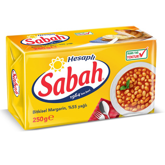 SABAH %59 YAĞLI KASE MARGARİN 250 GR