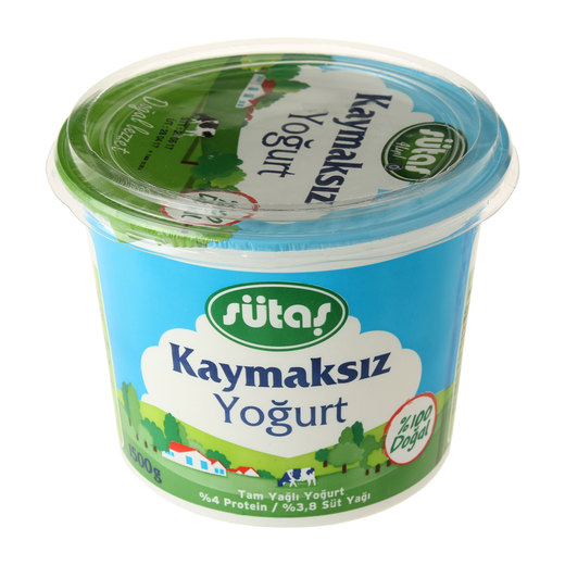 SÜTAŞ KAYMAKSIZ YOĞURT 1500 GR