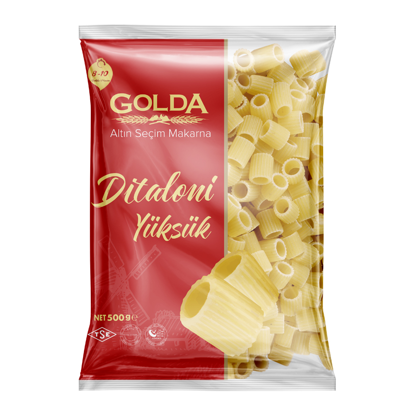GOLDA YÜKSĞK MAKARNA 500 GR