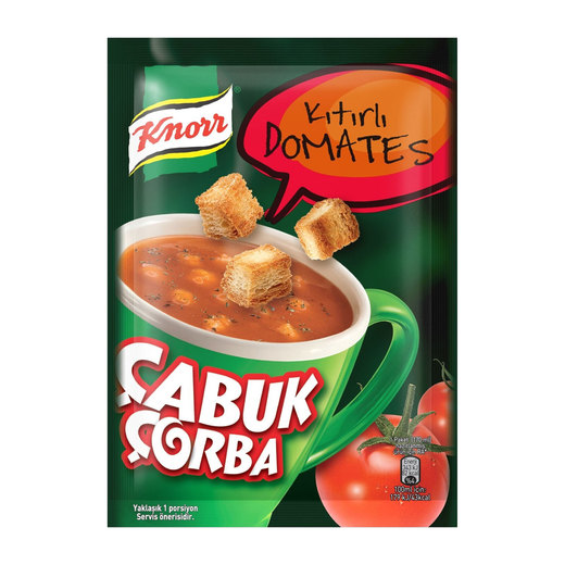 KNORR ÇITIRLI DOMATES ÇABUK ÇORBA 22 GR