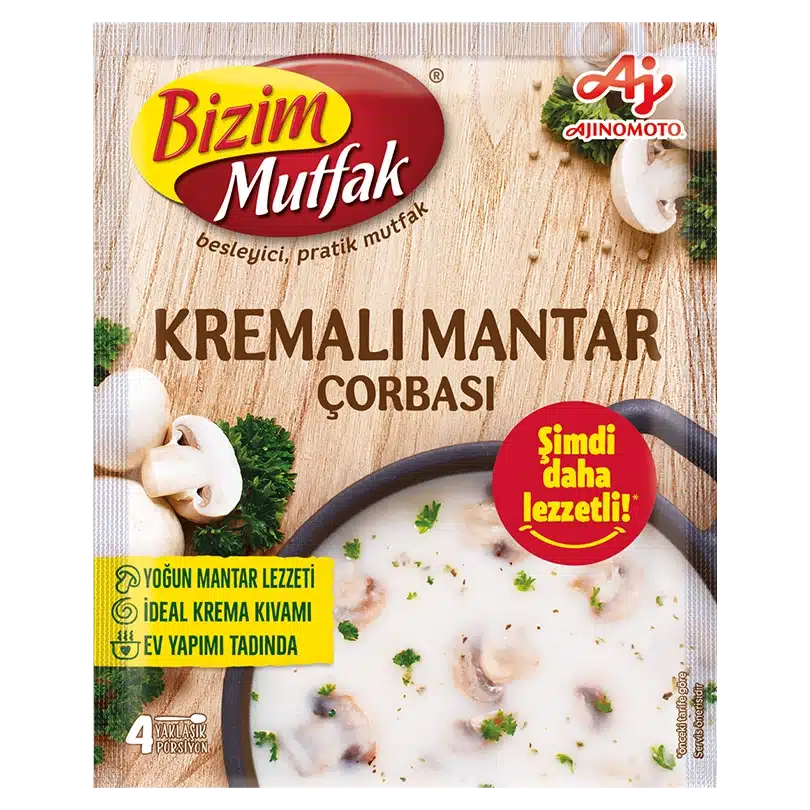 ÜLKER BİZİM MUTFAK KREMALI MANTAR  ÇORBASI 58 GR