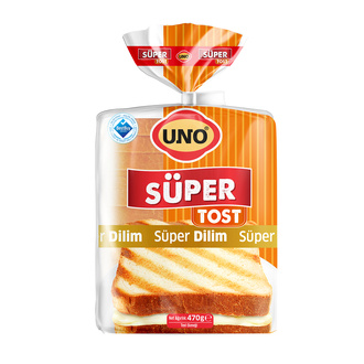 UNO SÜPER DİLİM TOST EKMEĞİ 470 GR