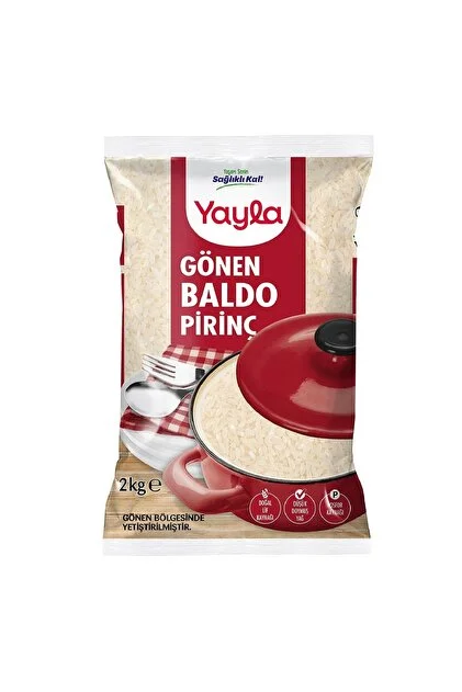 YAYLA GÖNEN BALDO PİRİNÇ 2 KG