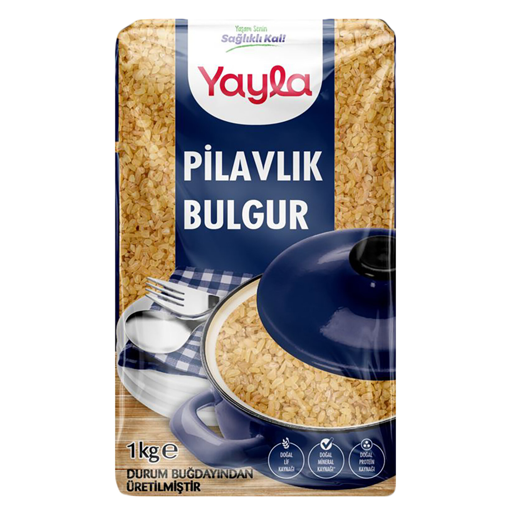 YAYLA PİLAVLIK BULGUR 1 KG