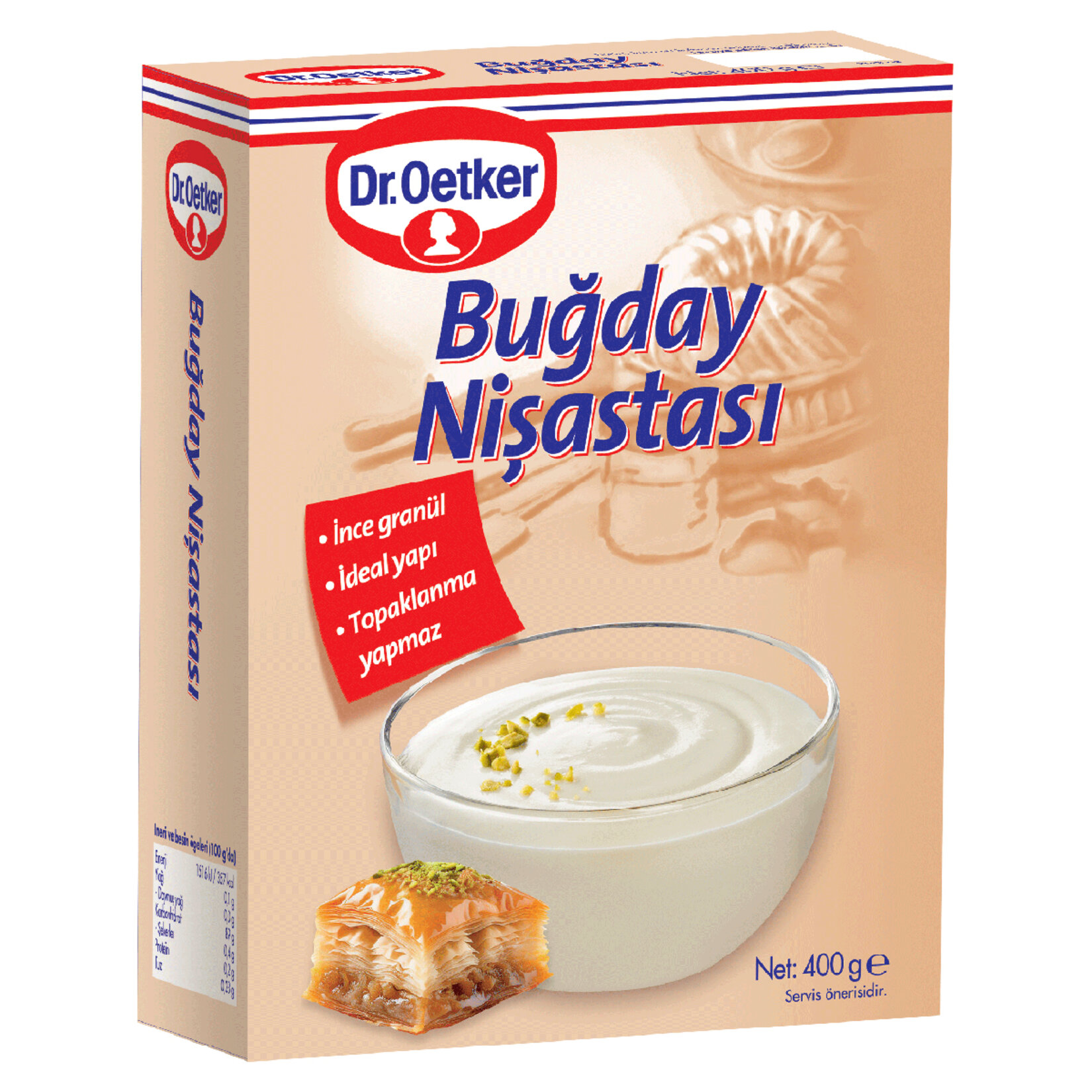 DR OETKER BUĞDAY NİŞASTASI 400GR