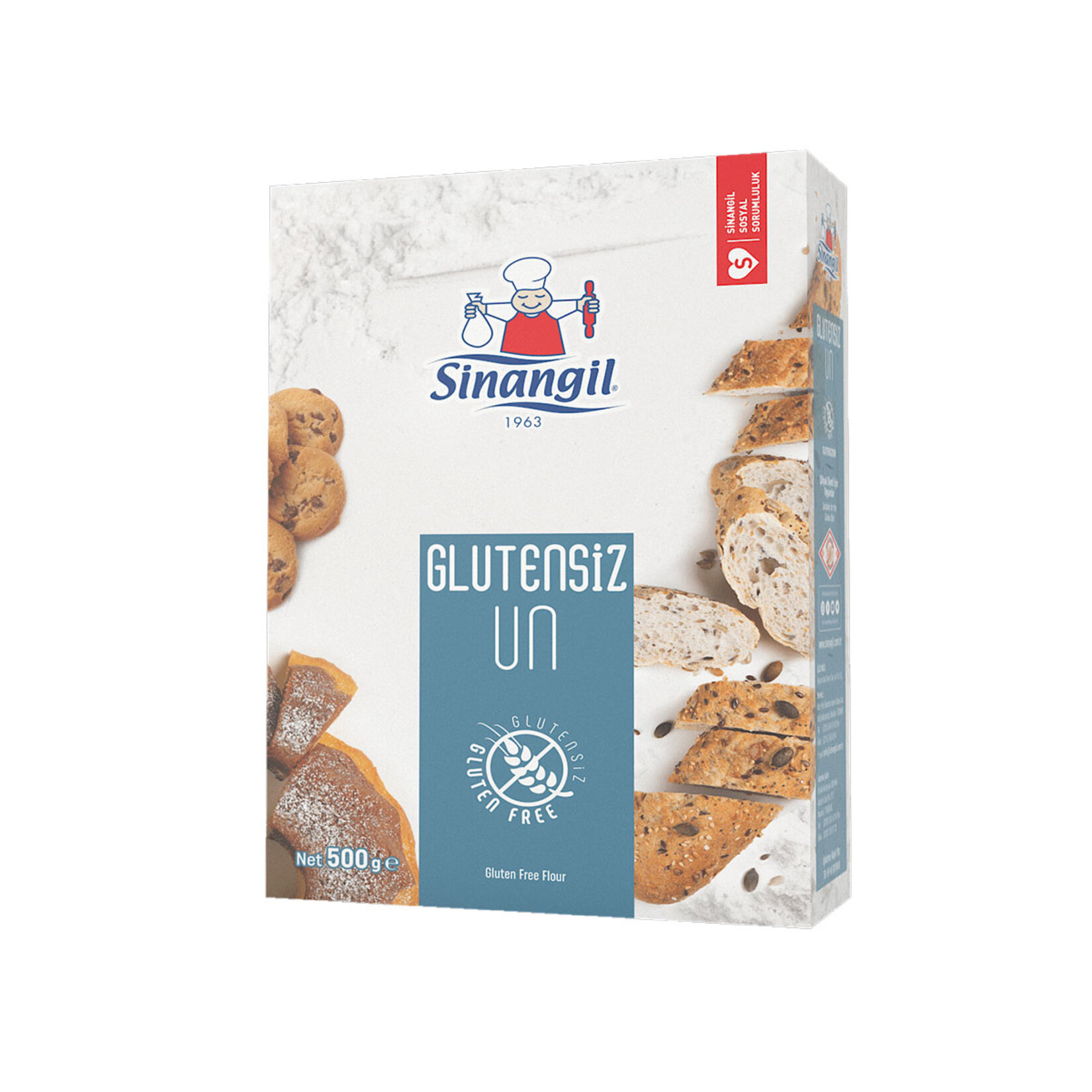SİNANGİL GLUTENSİZ UN 500GR