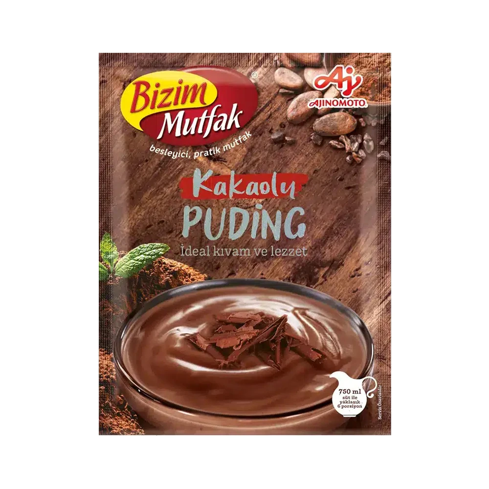 ÜLKER BİZİM MUTFAK KAKAOLU PUDİNG 132 GR
