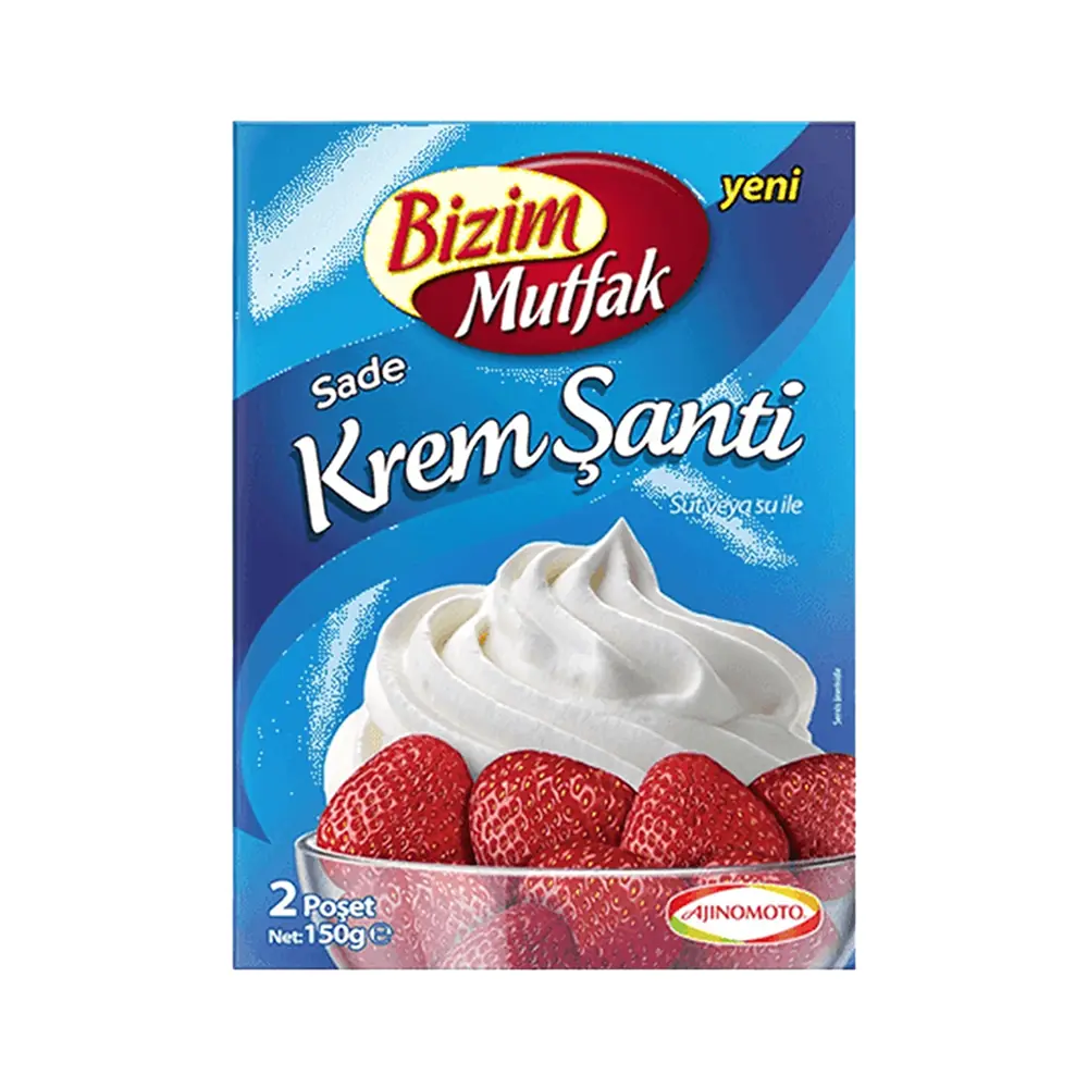 ÜLKER BİZİM MUTFAK SADE KREM ŞANTİ 150 GR