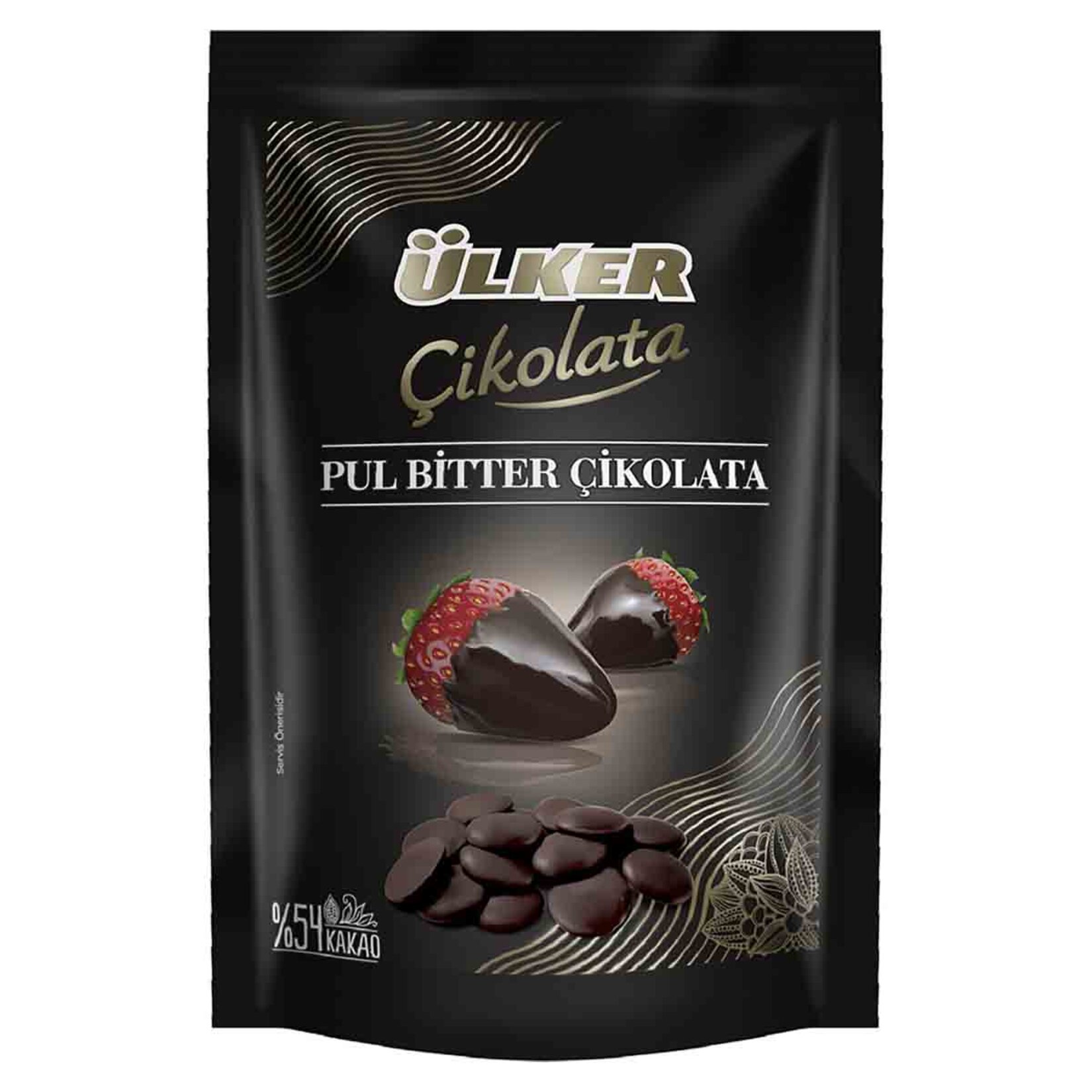 ÜLKER PUL BİTTER ÇİKOLATA %54 KAKAO 100 GR