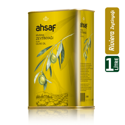 AHSAF RİVİERA ZEYTİNYAĞI 1 LT TNK