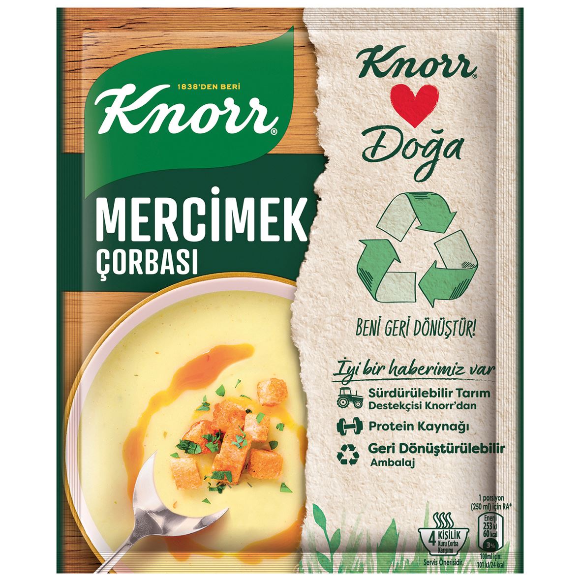 KNORR ÇORBA MERCİMEK ÇORBASI 76 G