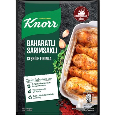 KNORR BAHARATLI SARIMSAKLI TAVUK ÇEŞNİ 34 GR