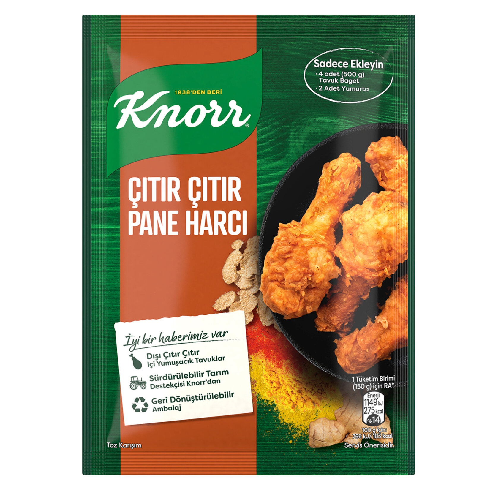 KNORR ÇITIR ÇITIR PANE HARCI 90 GR