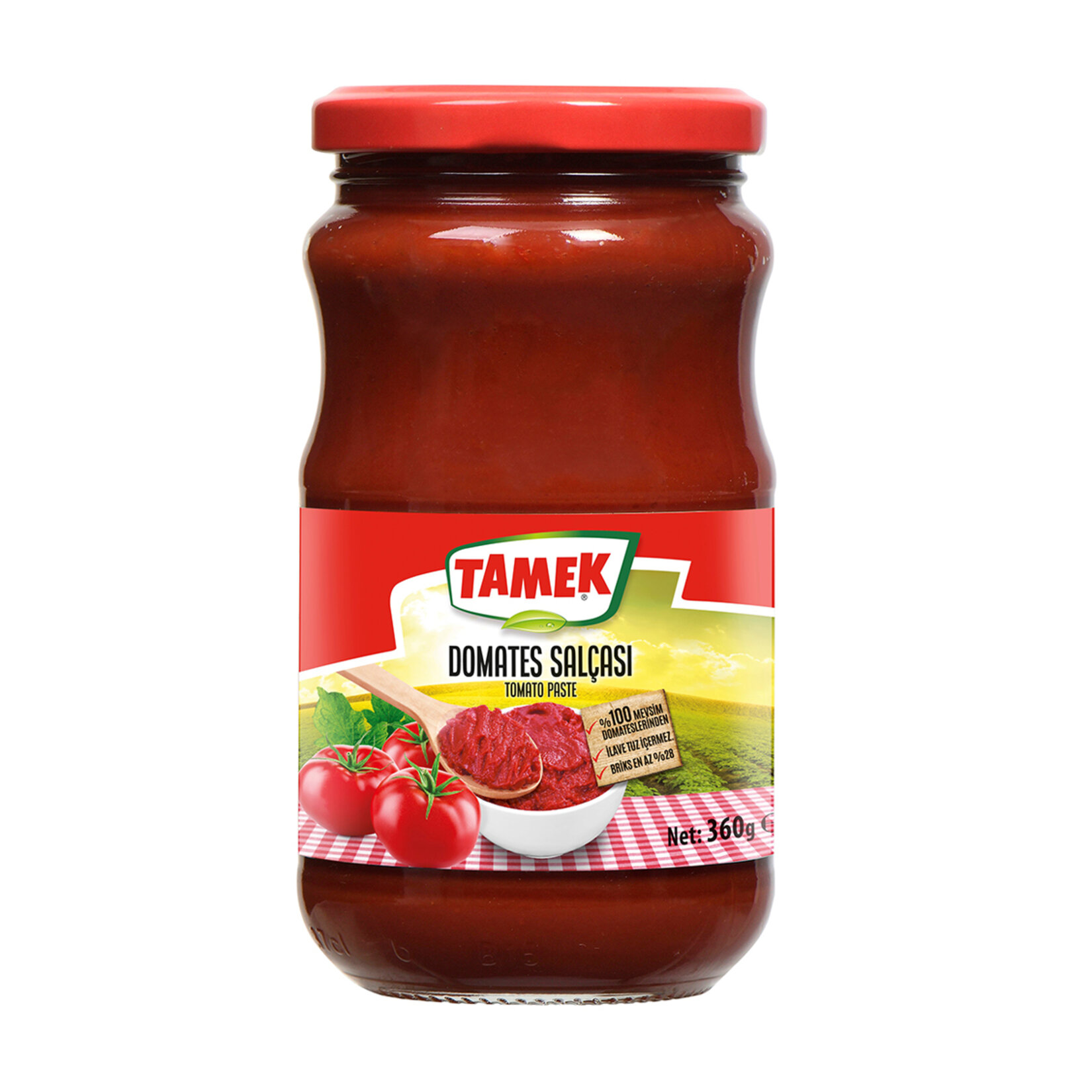 TAMEK DOMATES SALÇASI 360 GR