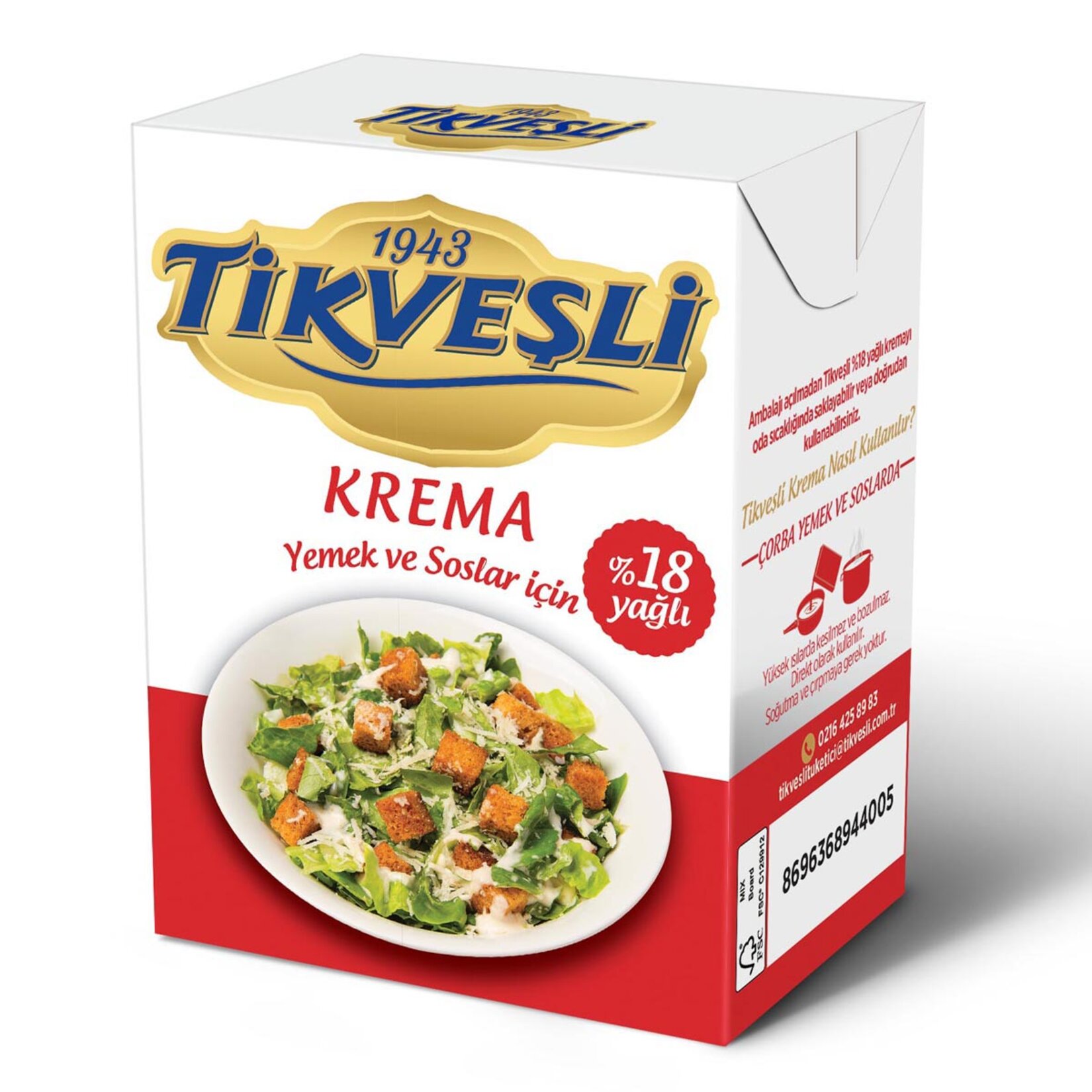 TİKVEŞLİ KREMA 200 ML