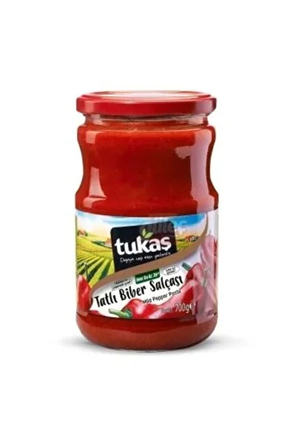 TUKAŞ TATLI BİBER SALÇASI 700 GR