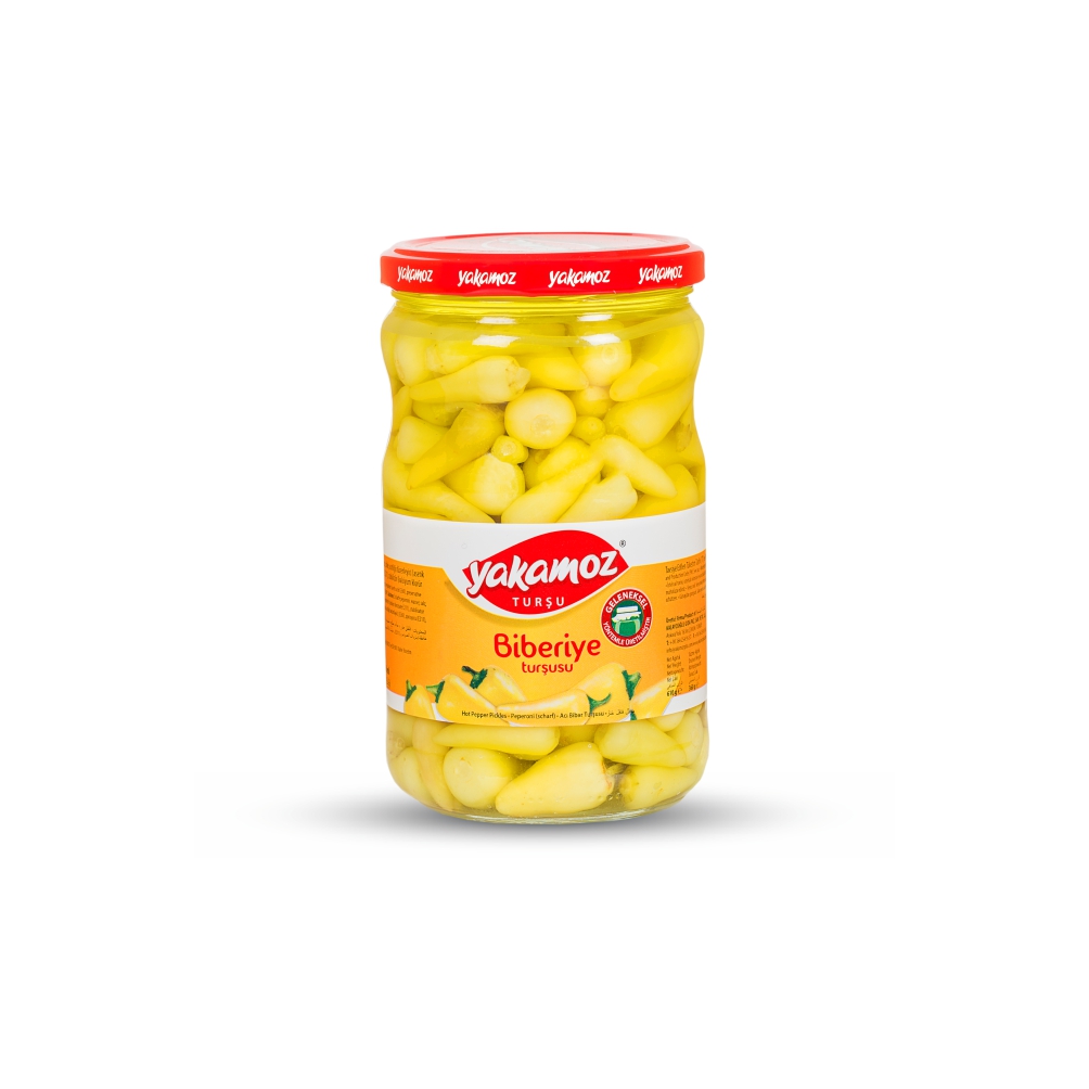 YAKAMOZ BİBERİYE TURŞUSU CAM 720 ML